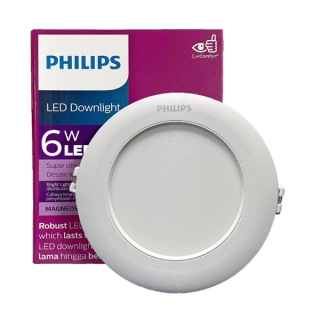 Đèn Âm Trần Philips Siêu Mỏng 6W DL262 EC RD 100 HV SNI 02