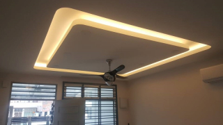 Giá đèn LED hắt trần thạch cao mới - Tiết kiệm đẹp lung linh