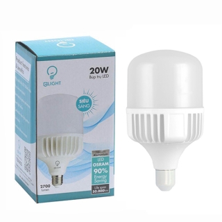 Bóng đèn LED bulb trụ nhôm đúc, Led Osram 20W GLBS [Cao cấp]